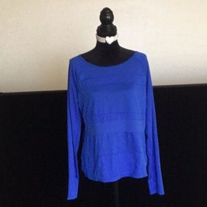 Women’s Danskin Now Drimore Top - SZ XL blue